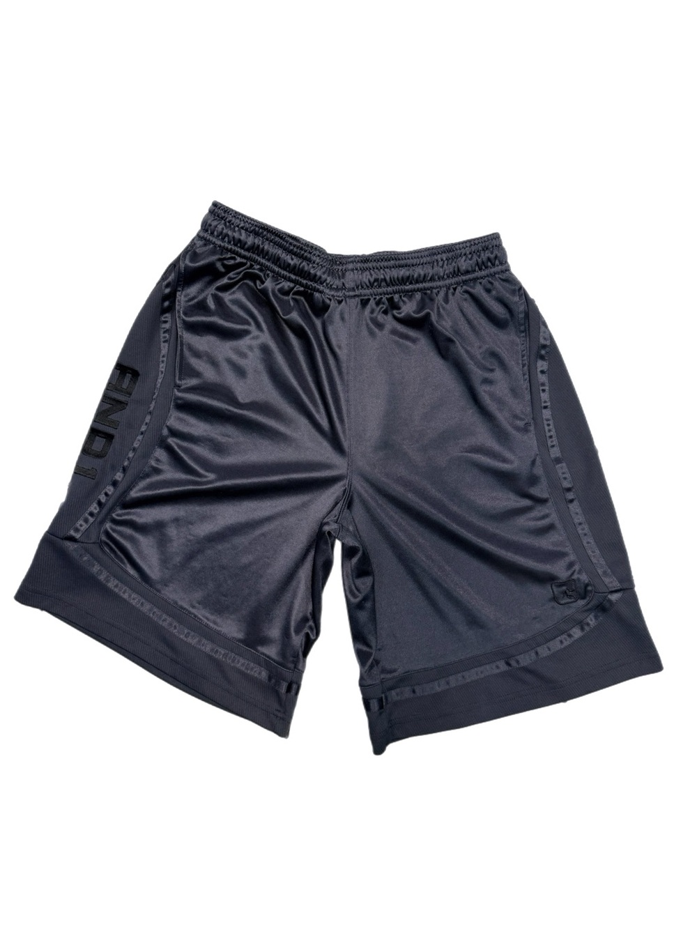 AND1 Black Basketball Athletic Baggy Shorts